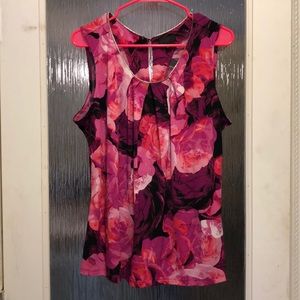 Dressy Floral tank top